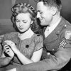 Shirley Temple And John Agar Paint By Numbers