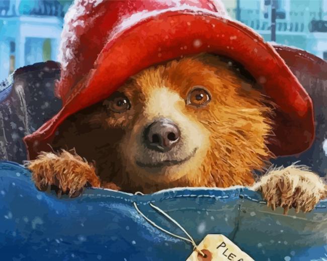 Paddington Bear Paint By Numbers