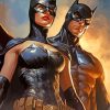 Catwoman And Batman Paint By Numbers