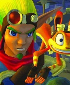 Jak And Daxter Paint By Numbers