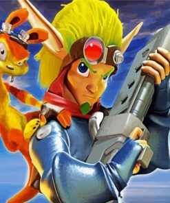 Aesthetic Jak And Daxter Paint By Numbers