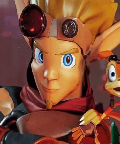 Jak And Daxter Video Game Series Paint By Numbers