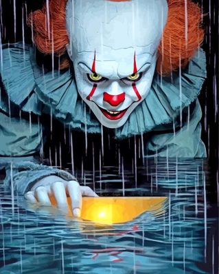 Pennywise In The Sewer Paint By Numbers