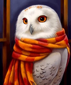 Aesthetic Hedwig Paint By Numbers
