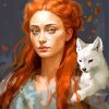 Sansa Stark Paint By Numbers