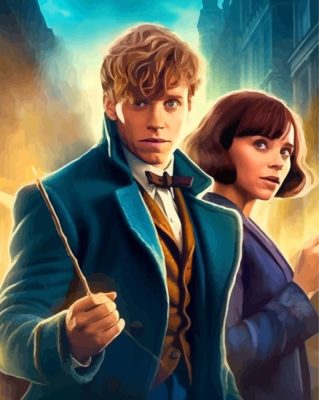 Fantastic Beasts Fantasy Paint By Numbers 