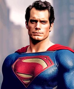 Henry Cavill Superman Paint By Numbers
