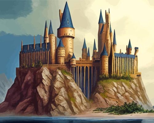 Hogwarts Castle Paint By Numbers 