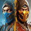 Mortal Kombat Paint By Numbers