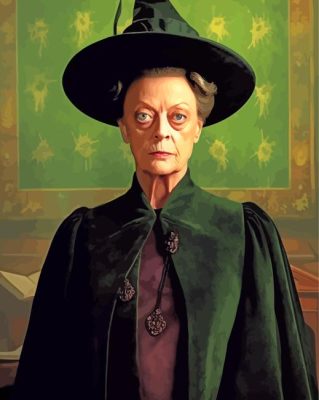 Prof Minerva McGonagall Paint By Numbers