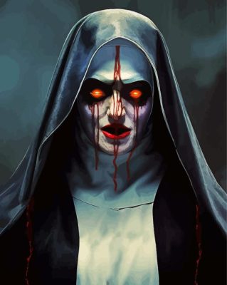 The Nun Movie Paint By Numbers 