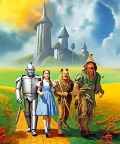 The Wizard Of OZ Poster Paint By Numbers