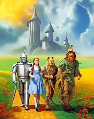 The Wizard Of OZ Poster Paint By Numbers 