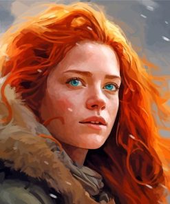 Ygritte Game Of Thrones Paint By Numbers