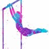 Colorful Gymnastic Girl Paint By Numbers