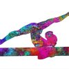 Gymnastic Girl Art Paint By Numbers