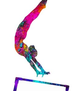 Gymnastic Girl Paint By Numbers