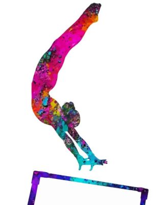 Gymnastic Girl Paint By Numbers 