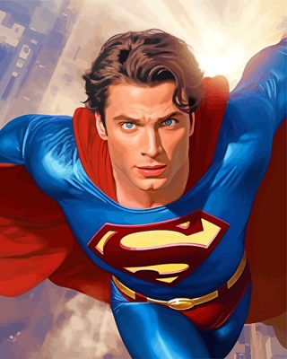 Superman Smallville Paint By Numbers 