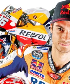 Daniel Pedrosa Ramal Paint By Numbers