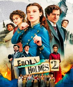 Enola Holmes Poster Paint By Numbers