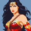 Wonder Woman Paint By Numbers