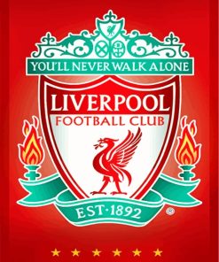 Liverpool FC Crest Paint By Numbers