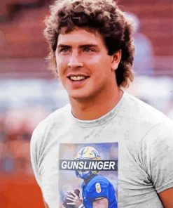 Young Dan Marino Paint By Numbers art