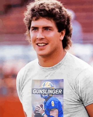 Young Dan Marino Paint By Numbers