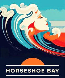 Horsehoe Bay Poster Paint By Numbers
