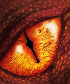 Smaug Eye Paint By Numbers