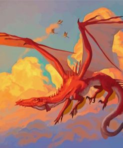 Smaug The Dragon Art Paint By Numbers