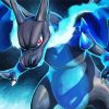 Mega Charizard X Paint By Numbers