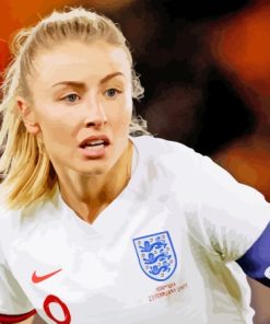 The Footballer Leah Williamson Paint By Numbers art