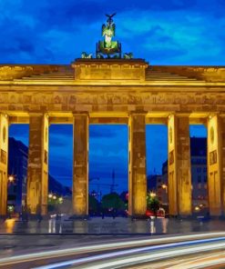 Brandenburg Gate Berlin Paint By Number