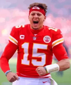 Patrick Mahomes KC Chiefs Paint By Number