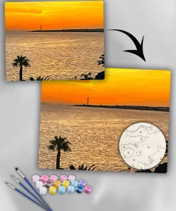Custom Paint By Numbers​ Landscape