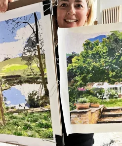 Custom Paint By Numbers​ Landscape gall image 1