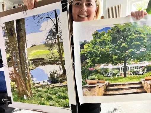 Custom Paint By Numbers​ Landscape gall image 1