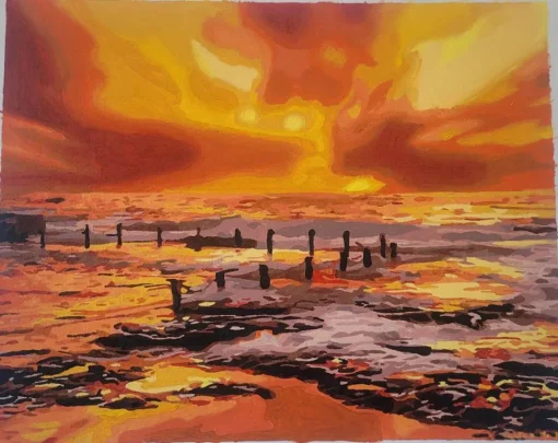 Custom Paint By Numbers​ Landscape gall image 2