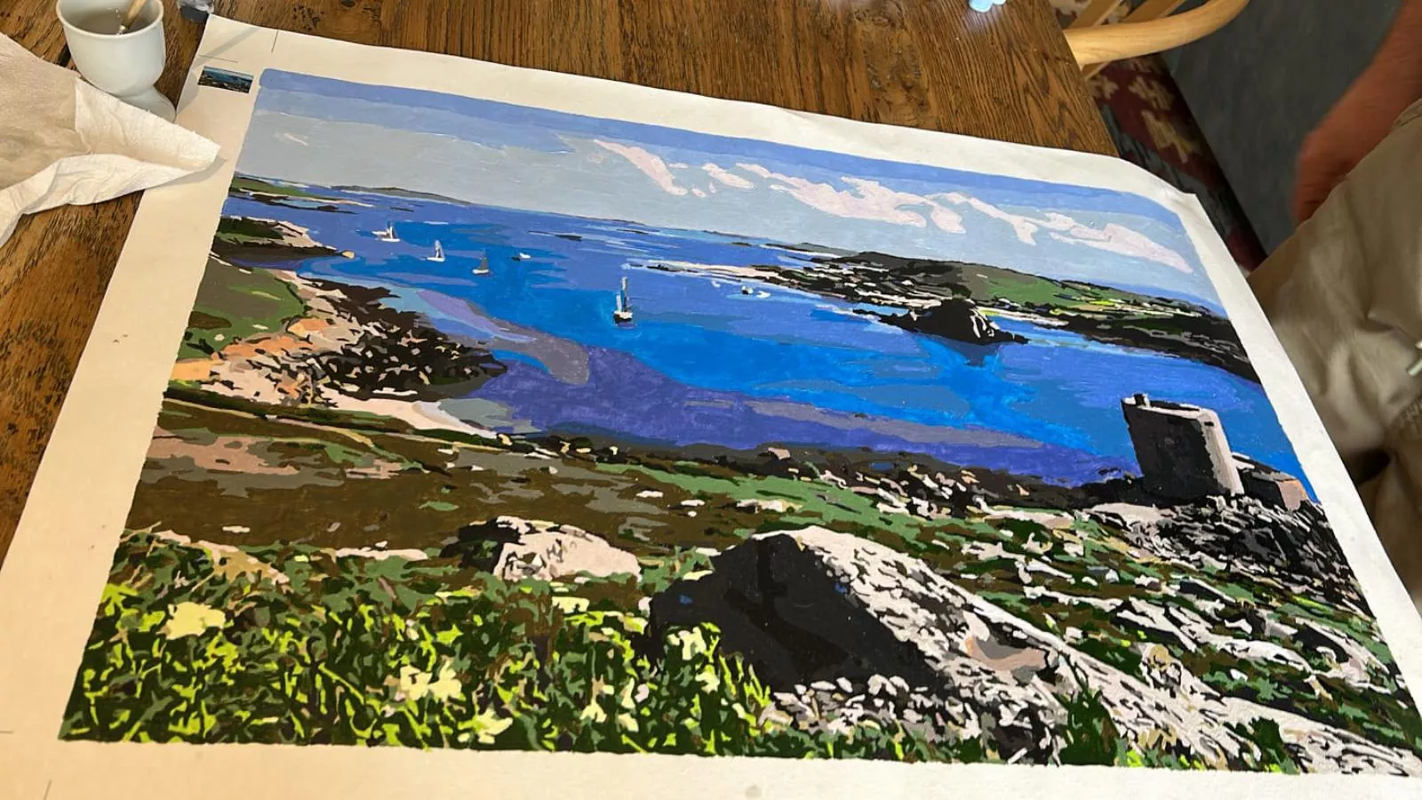 Custom Paint By Numbers​ Landscape rev 3