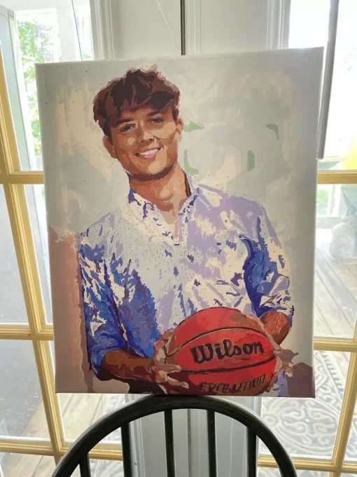Custom Painting By Numbers​ People gal image 2