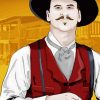 Tombstone Val Kilmer Illustration Paint By Numbers