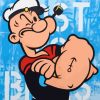 Popeye the Sailor Man Paint By Numbers